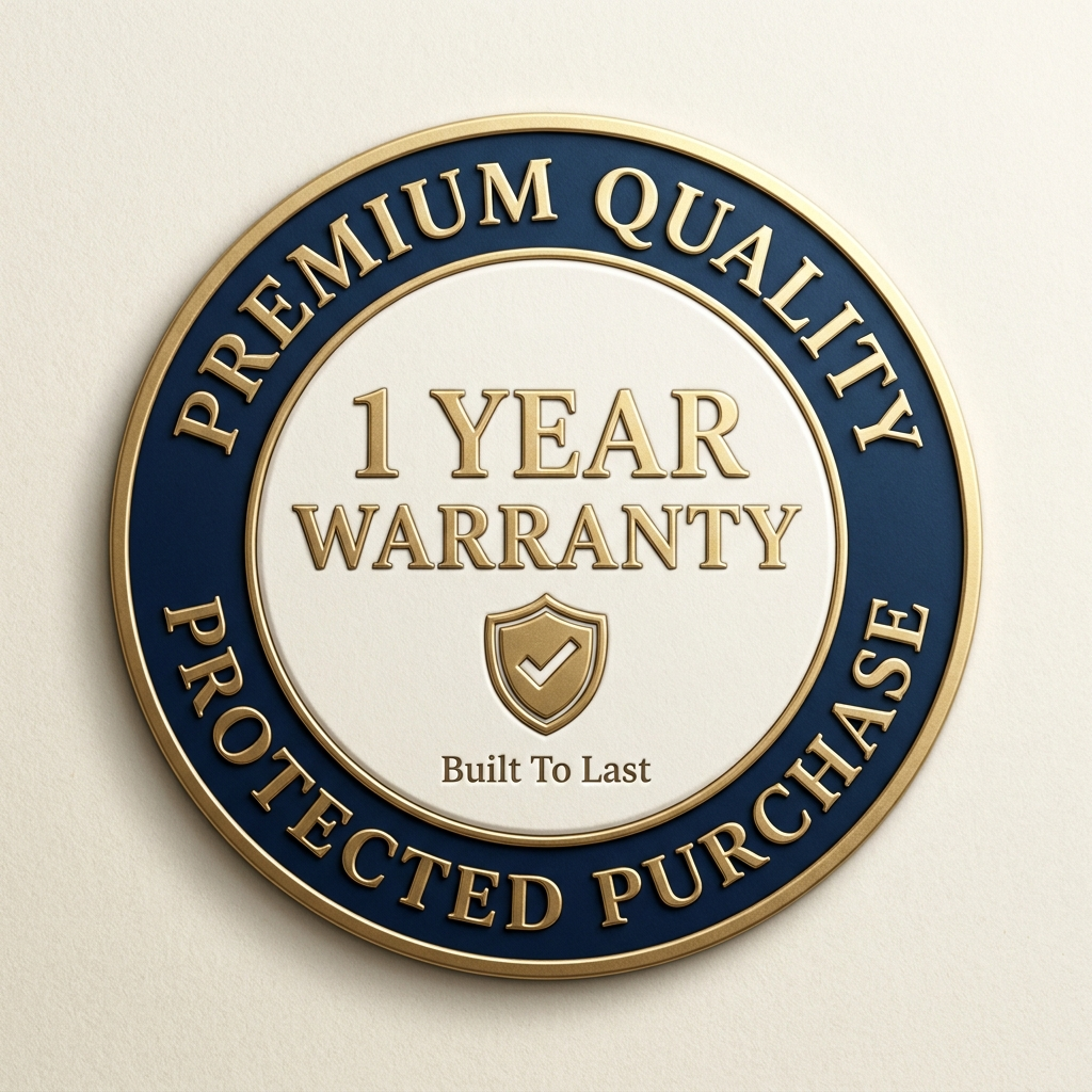1-Year Warranty